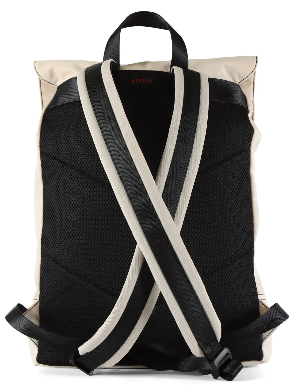 Zaino in twill con patch logo