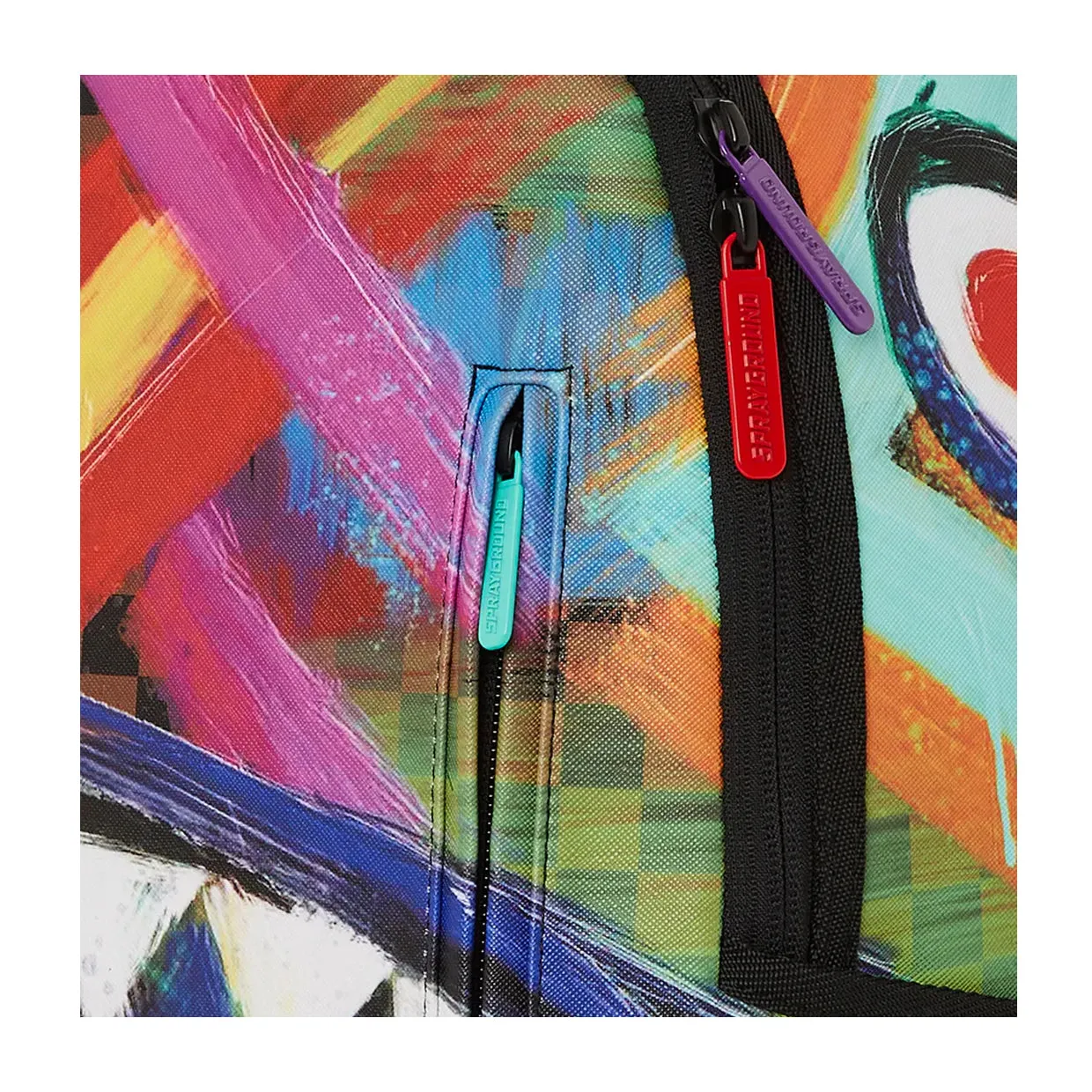 Zaino Sprayground Sharks In Paint Multicolor